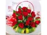 Make Her Day - 12 Stems Basket